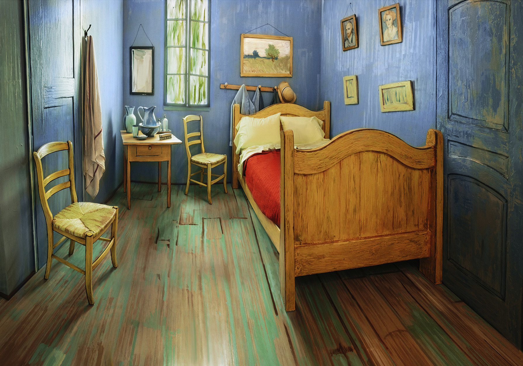 Van Goghs Bedroom Airbnb